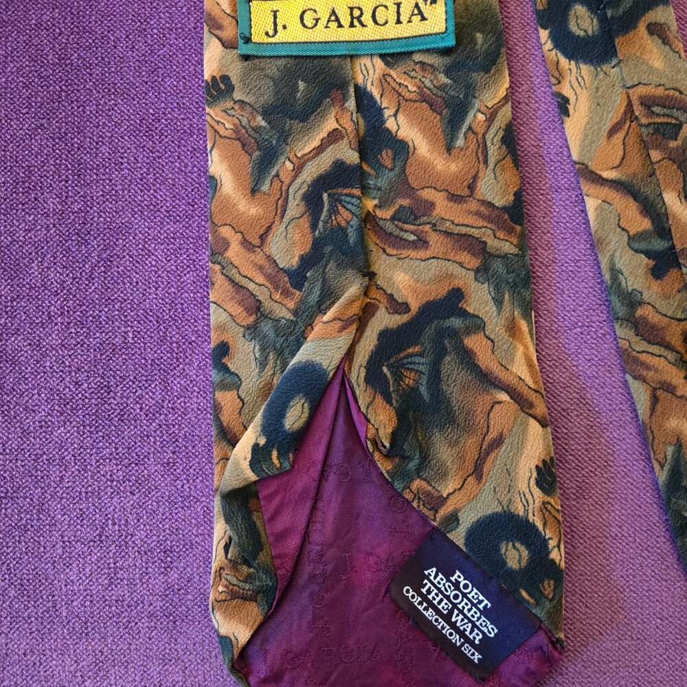 3 for $20: Vintage Jerry Garcia Silk Tie - Picture 5 of 8